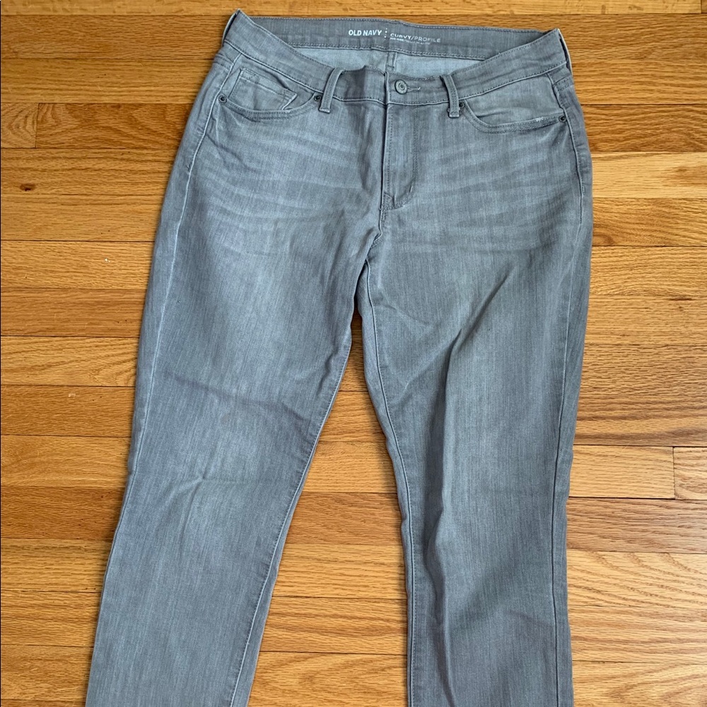 Old navy gray jeans